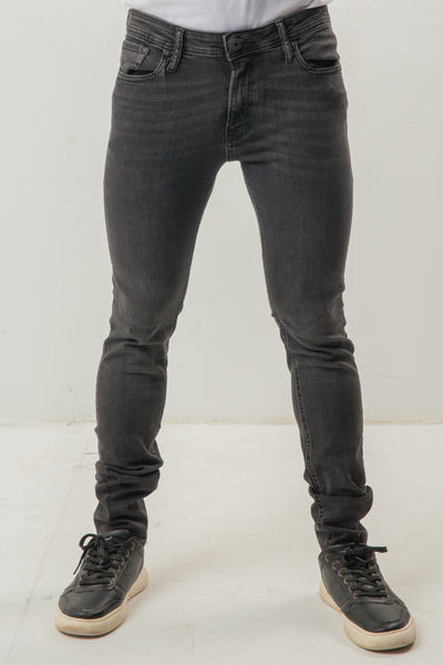 Ash Gray Denim Pant