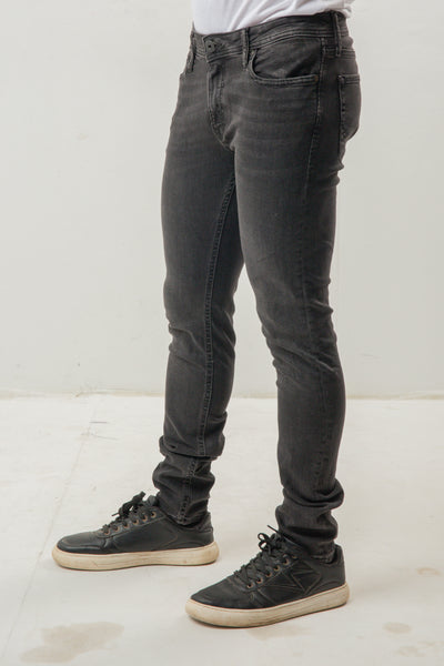 Ash Gray Denim Pant