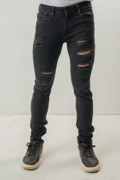 Denim Jet Black Skinny Pant