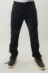 Black Cargo Trouser