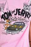 30 SINGLE FINEST CORM YARN COTTON   TOM AND JERRY CHARACTER FRONT AND BACK   HIGH QUALITY AND HIGH INTENSITY PRINTING